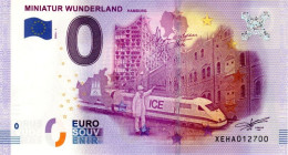 Billet Touristique - 0 Euro - Allemagne - Miniatur Wunderland Hamburg (2016-1) - Prove Private