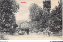 AFRP10-09-0895 - ST-PAUL - Près FOIX - Entrée Du Village - Foix