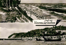 72634299 Koserow Ostseebad Usedom Strand Fischerboote Koserow - Autres & Non Classés