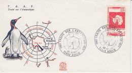 TAAF 1971 Traité Antartique 1v  FDC  Ca Terre Adelie (59854) - FDC