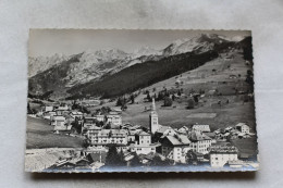 N834, Cpsm 1953, La Clusaz, Vue Générale Et Chaine Des Aravis, Haute Savoie 74 - La Clusaz