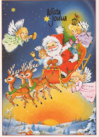 ENGEL WEIHNACHTSFERIEN Feiern & Feste Vintage Ansichtskarte Postkarte CPSM #PAH437.A - Anges