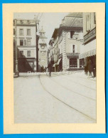 Suisse Léman 1893 * Vevey Rue D’Italie  * Photo Originale - Lieux
