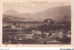 AFRP9-09-0830 - Les Pyrénées Ariègeoises - MASSAT - Panorama Sur Le Village De Bougarret Et Massat Au Fond - Saint Girons