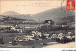 AFRP9-09-0832 - Les Pyrénées Ariègeoises - MASSAT - Panorama Sur Le Village De Bougarret Et Massat Au Fond - Saint Girons