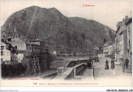 AFRP8-09-0727 - L'ariège - FOIX - Rocher Du St-sauveur - Route De Bouychères - Foix
