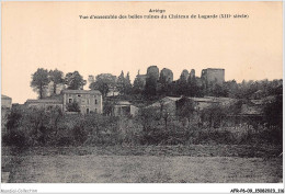 AFRP6-09-0505 - Ariège - Vue D'ensemble Des Belles Ruines Du Château De - LAGARDE - Sonstige & Ohne Zuordnung