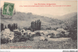 AFRP6-09-0478 - Les Pyrénées Ariégeoises - Vallée De La Ballongue - SAINT-GIRONAIS - Vue Générale D'aucazein - Saint Girons