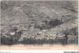 AFRP6-09-0486 - Environs D'AX-LES-THERMES - Vue Générale De Caussous - Ses Champs Et Ses Rochers Calcaires - Ax Les Thermes