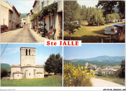 AFRP5-08-0440 - STE-JALLE - Grande Rue - Camping Municipal - Notre-dame De Beauver XI - Vue Générale - Autres & Non Classés