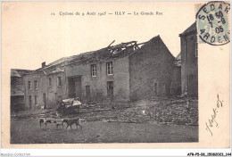 AFRP5-08-0408 - Cyclone Du 9 Août 1905 - ILLY - La Grande Rue - Autres & Non Classés