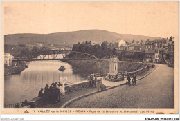 AFRP5-08-0379 - Vallée De La Meuse - REVIN - Pont De La Bouverie Et Monument Aux Morts - Revin