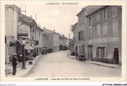AFTP4-07-0342 - LABEGUDE - Quartier Du Pont Et Route D'aubenas - Largentiere