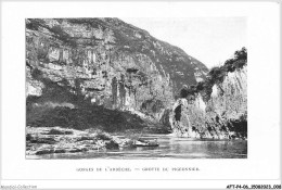 AFTP4-07-0326 - Gorges De Lardeche - Grotte Du Pigeonnier - Autres & Non Classés