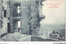 AFTP3-07-0285 - Ruines Du Chateau De Crussol Pres De Saint-peray - Autres & Non Classés