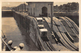 CPA CUBA / ANTILLES / CARTE PHOTO / PANAMA CANAL / PEDRO MIGUEL LOCKS - Cuba