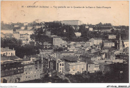 AFTP3-07-0207 - ANNONAY - Vue Partielle Sue Le Quartier De La Gare Et Saint Francois - Annonay