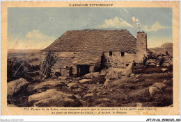 AFTP2-07-0193 - Mont Gerbier Des Joncs -  Ferme De La Loire  - Aubenas