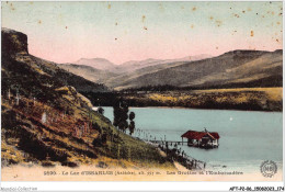 AFTP2-07-0188 - Le Lac D'issarlès - Les Grottes Et L'embarcadère - Largentiere