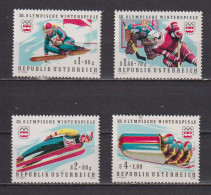 Lot De Timbres Neufs** D'Autriche De 1975 YT 1308 à 1311 MNH - Unused Stamps