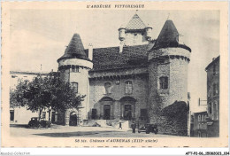AFTP2-07-0153 - AUBENAS - Chateau D'aubenas - Aubenas