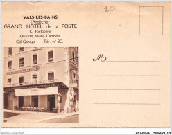 AFTP11-07-1071 - VALS-LES-BAINS - Grand Hotel De La Poste - Vals Les Bains