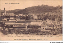 AFTP11-07-1050 - LAMASTRE - Quartier De Macheville - La Gare - Lamastre