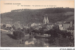 AFTP11-07-1015 - LA LOUVESC - Vue Générale Et Le Lac Du Grand Lieu - La Louvesc