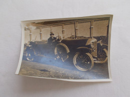 PHOTO ANCIENNE ANTIQUE FOTO SNAPSHOT VOITURE ANCIENNE OLD CAR - Automobiles