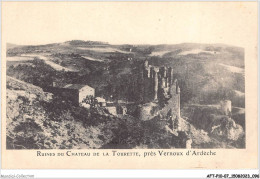 AFTP10-07-0972 - VERNOUX -  Ruines Du  Chateau De La Tourette  - Vernoux