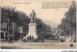 AFTP10-07-0964 - VALS-LES-BAINS - Statue Du Docteur Leopold Ollier - Vals Les Bains