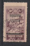 GRAND LIBAN - 1927 - N°YT. 94 - Tripoli 10pi Brun-lilas - Oblitéré / Used - Usati