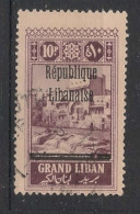 GRAND LIBAN - 1927 - N°YT. 94 - Tripoli 10pi Brun-lilas - Oblitéré / Used - Used Stamps