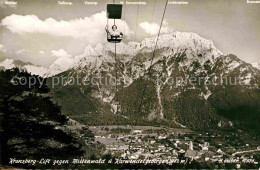 72634103 Mittenwald Karwendel Tirol Kranzberg Lift Schwaz - Sonstige & Ohne Zuordnung