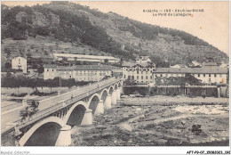 AFTP9-07-0918 - VALS-LES-BAINS - Le Pont De Labegude - Vals Les Bains