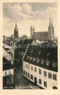 72634083 Halle Saale Blick Vom Dom Auf Die Fuenf Tuerme Halle - Halle (Saale)