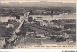 AFTP8-07-0763 - LE TEIL - Passage à Niveau - Le Pont - Vue Générale De La Plaine Du Dauphiné - Le Teil