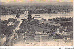 AFTP8-07-0757 - LE TEIL - Passage A Niveau Le Pont Vue Générale De La Plaine Dauphiné GARE - Le Teil