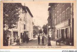 AFTP7-07-0735 - SATILLIEU - La Rue Centrale - Tournon
