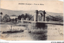 AFTP7-07-0700 - SARRAS - Pont Du Rhone - Tournon