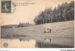 AFTP7-07-0663 - ST-AGREVE - L'etang De La Garenne - Saint Agrève