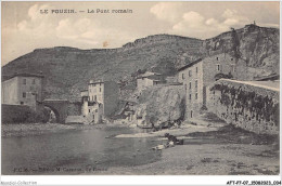 AFTP7-07-0638 - LE POUZIN - Le Pont Romain - Le Pouzin