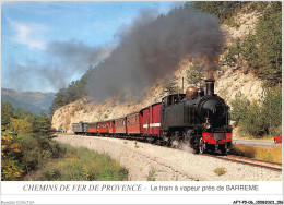 AFTP5-06-0499 - Chemins De Fer De Provence - Le Train à Vapeur Pres De Barreme - Other & Unclassified
