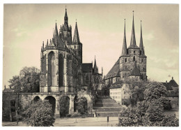 Erfurt Dom Und Severikirche (La Cathédrale Et L'église De Severi /  Cathedral And Severi Church RPPC) - Erfurt