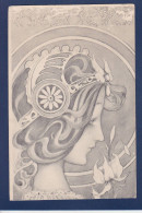 CPA Patella Illustrateur Femme Woman Non Circulée Art Nouveau - Other & Unclassified