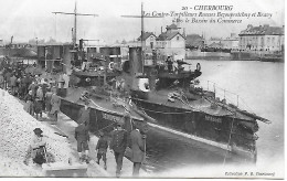 CHERBOURG MARINE DE GUERRE  LES CONTRE TORPILLEURS RUSSES BEZOUPRETCHNY ET BRAVY CPA NON POSTEE PARFAIT ETAT - Warships