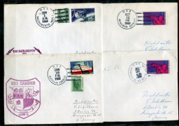 USA Schiffspost, Navire, Paquebot, Ship Letter, USS Sacramento, Camden, Howard W. Gilmore, Benewah - Marcofilia