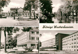 72633954 Koenigs-Wusterhausen Bahnhof Nottekanal Kreiskrankenhaus Bahnhofstrasse - Andere & Zonder Classificatie