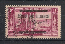 GRAND LIBAN - 1928 - N°YT. 100 - Baalbeck 1pi Rose-lilas - Oblitéré / Used - Used Stamps