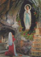 STATUE SAINTS Christentum Religion Vintage Ansichtskarte Postkarte CPSM #PBQ312.A - Paintings, Stained Glasses & Statues